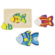 Goki - Wooden Layer Puzzles
