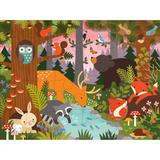 Petit Collage  -  Floor Puzzle - Enchanted Woodland