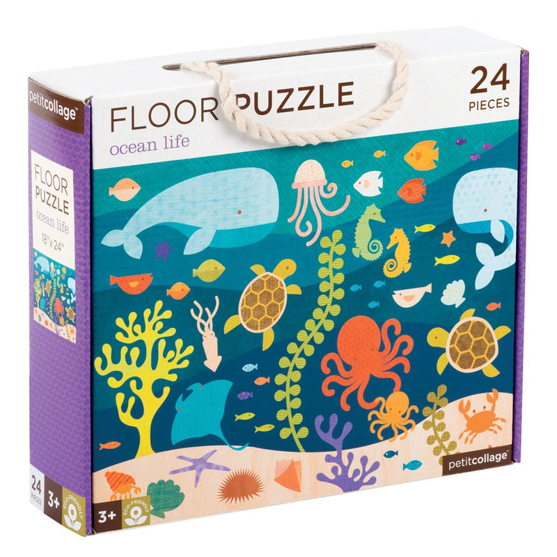Petit Collage - Floor Puzzle Ocean Life