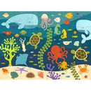 Petit Collage Floor Puzzle Ocean Life