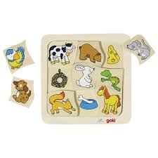 Goki - 9 piece Matching Puzzles