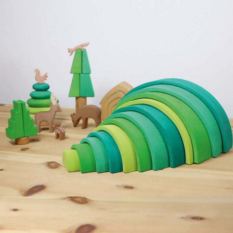 Grimm's - Element Tunnel - Forest Green - FINAL SALE