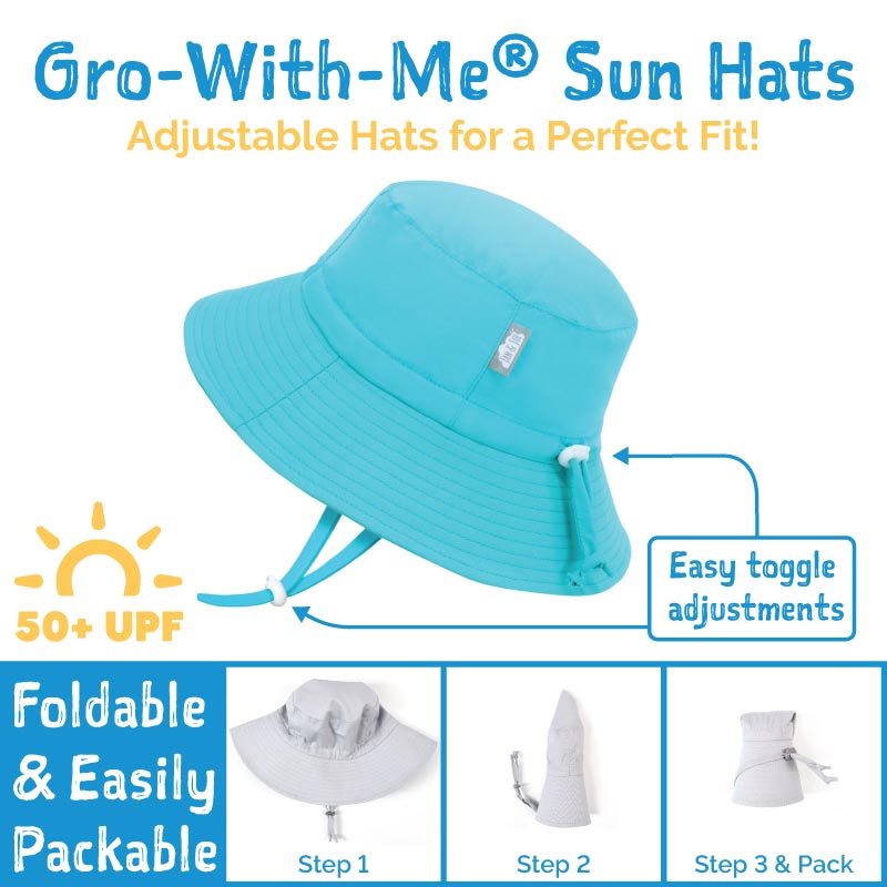 Jan & Jul - Aqua Dry Bucket Hat - Teal FINAL SALE