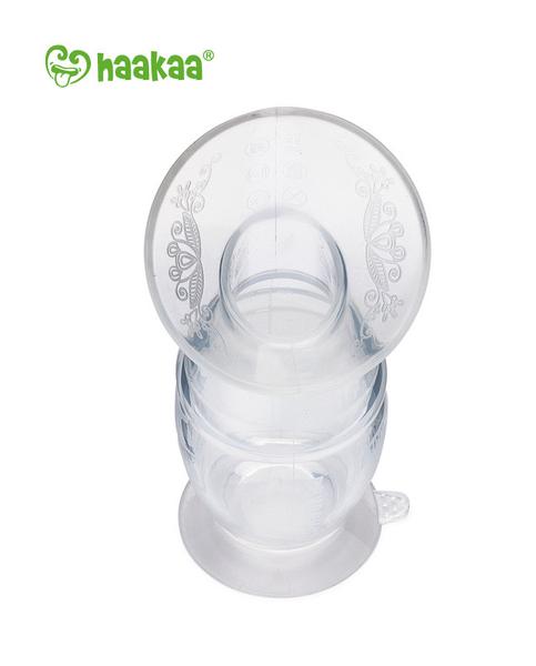 Haakaa Silicone Breast Pump with Suction Base  - 100 ml / 4 oz