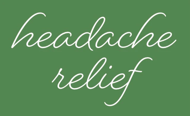 NaturalBella - Headache Relief Rollerball Blend - Organic Essential Oils