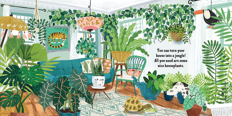 My First Book Of House Plants - Board Book