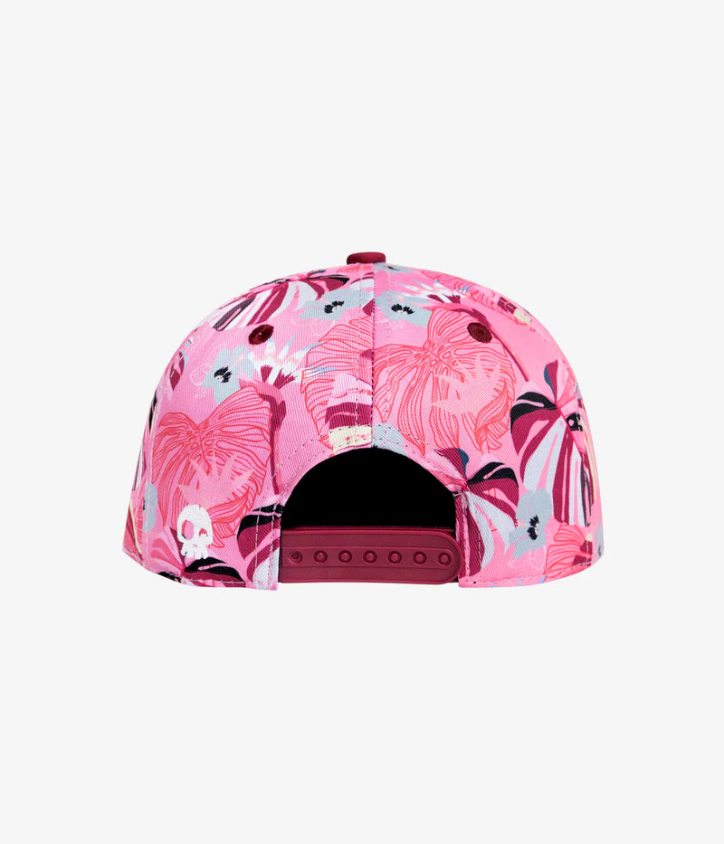 Headster Hats - Snap Back -  Panama Raspberry Red
