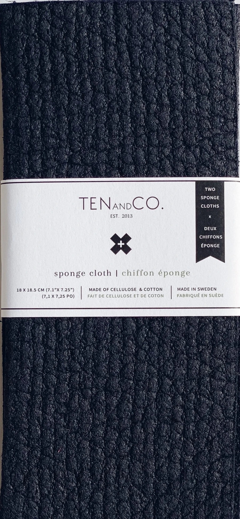 Ten & Co. Dyed Sponge Cloth - 2 Pack
