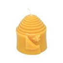 Honey Candles - Peek-A-Bee Pillar Beeswax Candle
