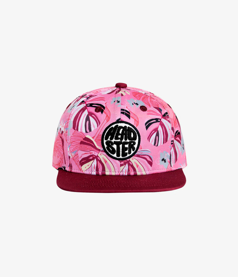 Headster Hats - Snap Back -  Panama Raspberry Red