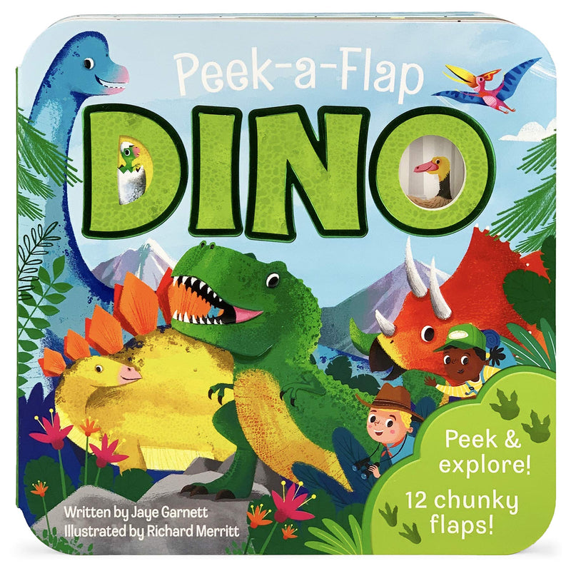 Peek A Flap : DINO - By Jaye Garnett