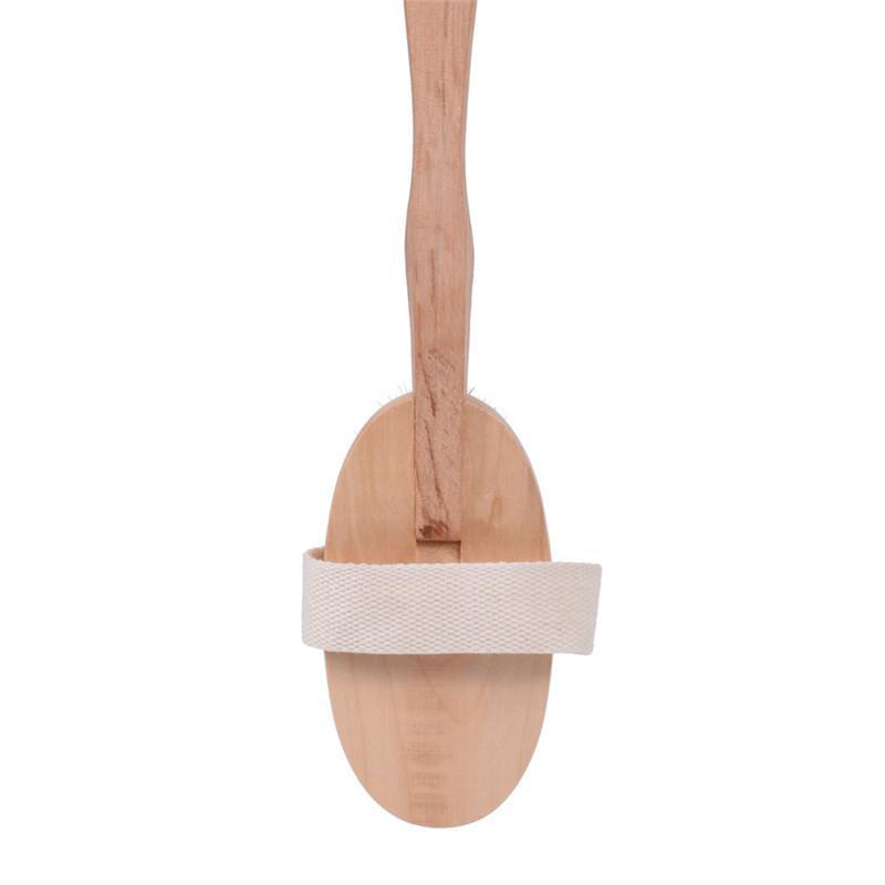 Wooden Body Brush (Removable Handle)
