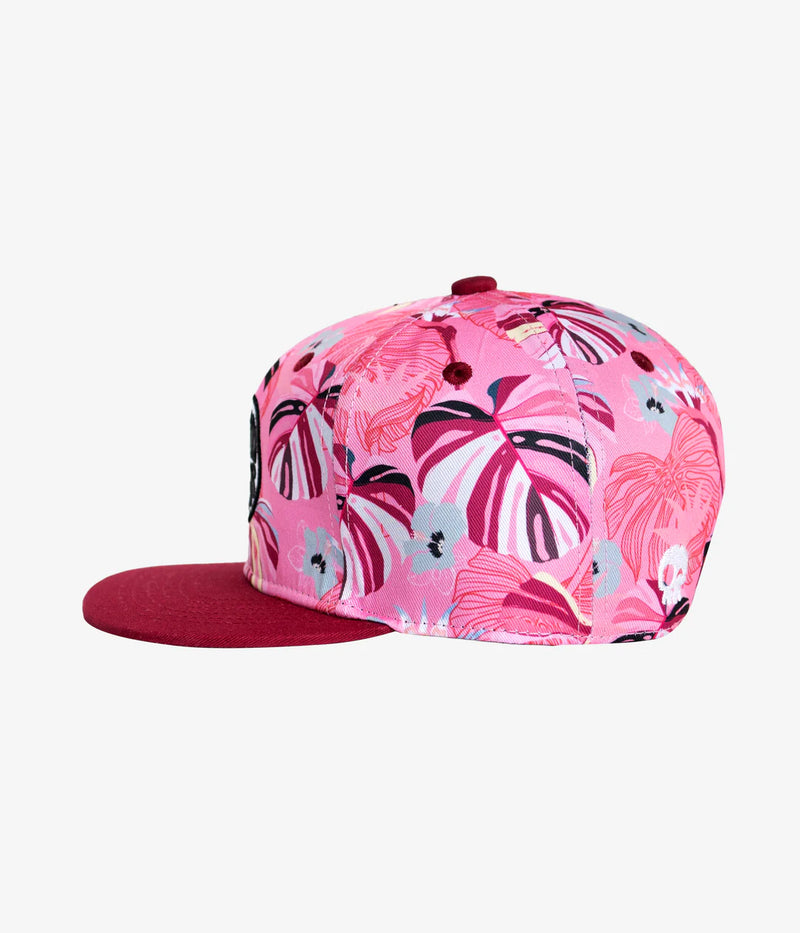 Headster Hats - Snap Back -  Panama Raspberry Red