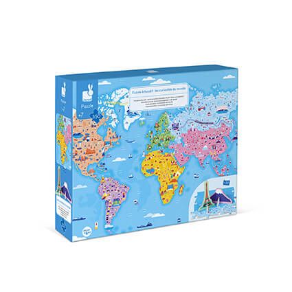 Janod - 3D Educational World Puzzle