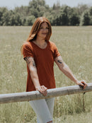 Blondie Apparel - Janis Tee Gingerbread FINAL SALE