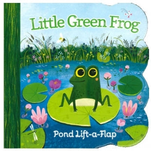 Little Green Frog Board Book - by Ginger Swift
