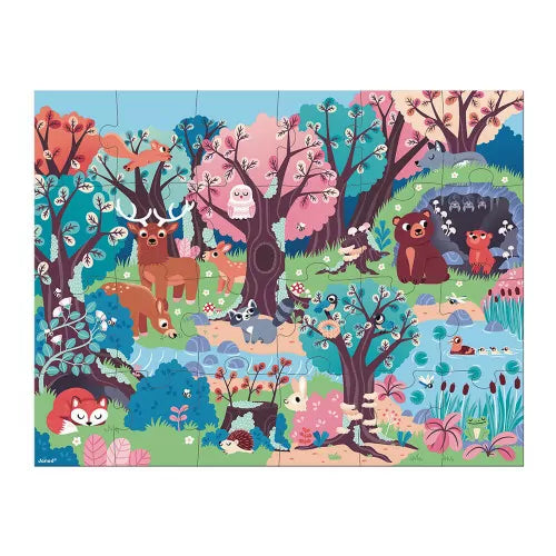 Janod - 24 Piece Puzzle Magic Forest