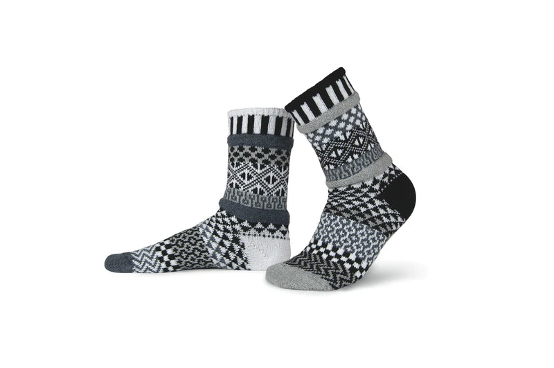 Solmate  Adult Crew Socks - Midnight