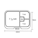 MUNCHBOX - Mini 4 Tray FINAL SALE