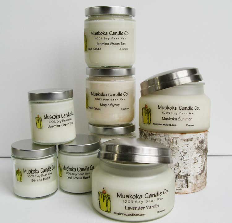 Muskoka Candle Co -Small 4oz