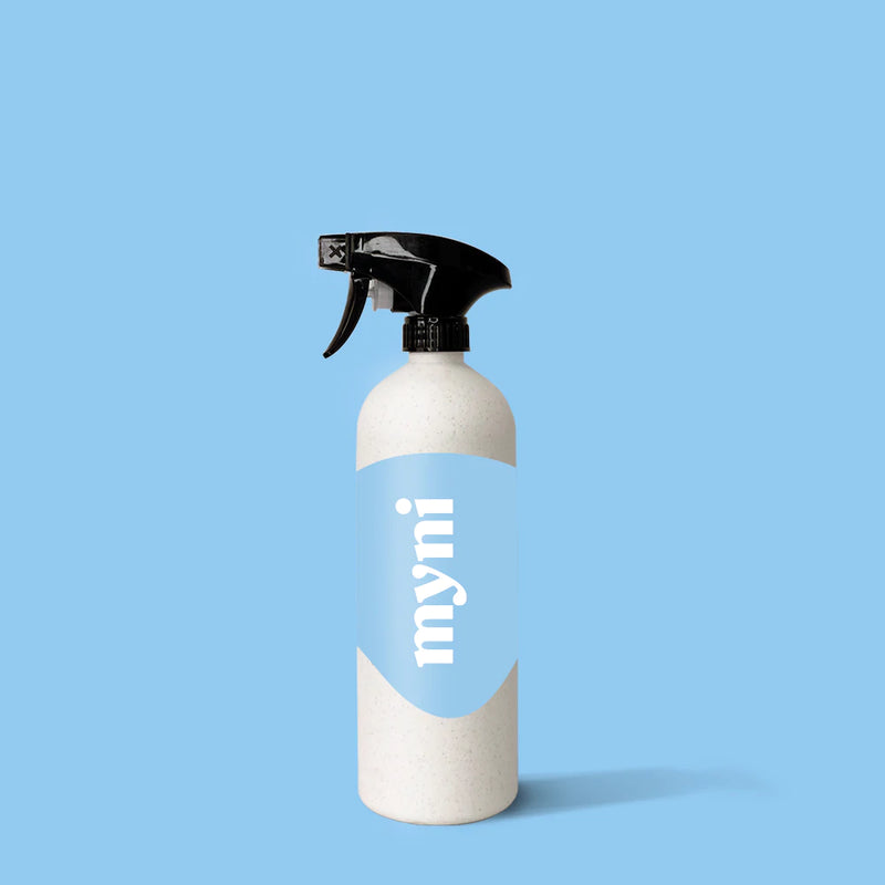 Myni - 750 ml Spray Bottle + Glass & Mirror Tablet