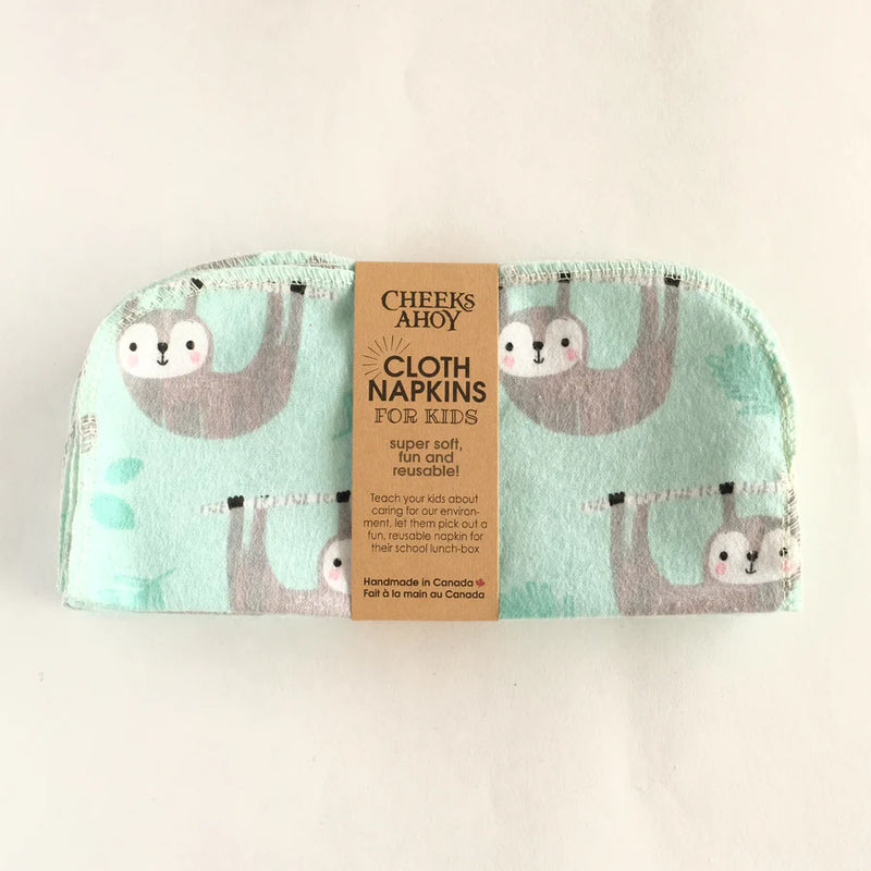 Cheeks Ahoy -  Kids Cloth Napkins (Set of 10)