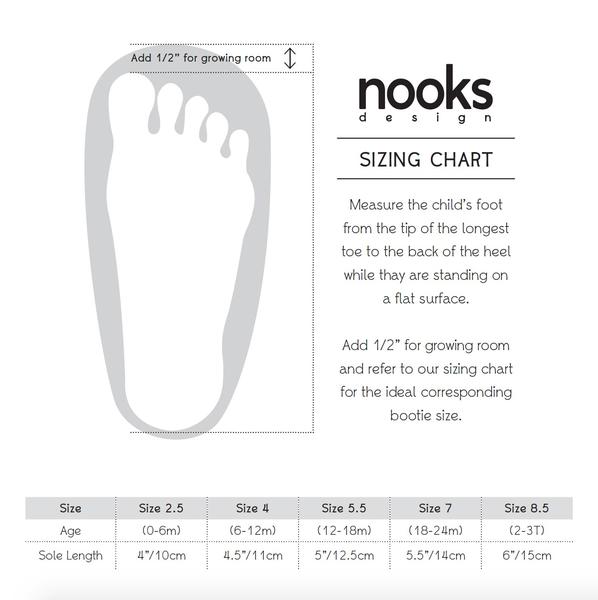 Nooks - Felted Wool Bootie- Nebula