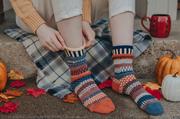Solmate Adult Crew Socks  Nutmeg