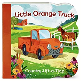 Little Orange Truck Board Book - By Ginger Swift