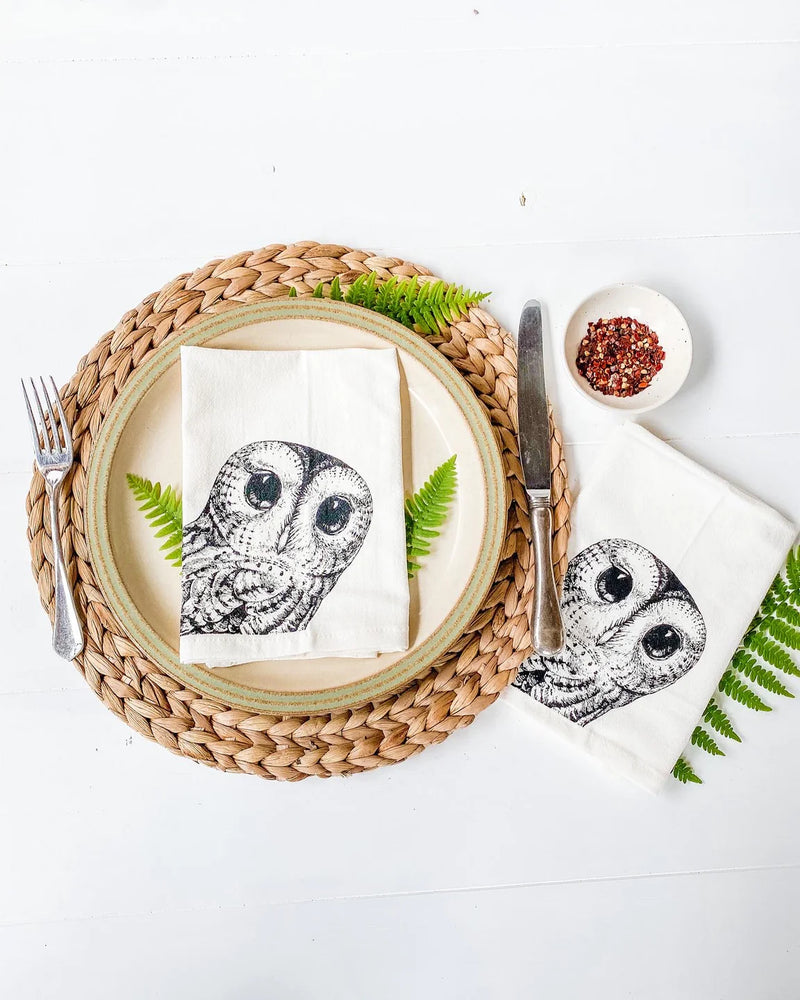 Your Green Kitchen -  Napkin Owl