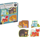 Petit Collage Beginner Puzzle Forest Babies