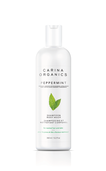 Carina Organics Shampoo & Body Wash Peppermint