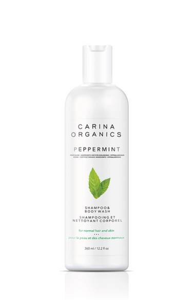 Carina Organics - Shampoo & Body Wash - Peppermint