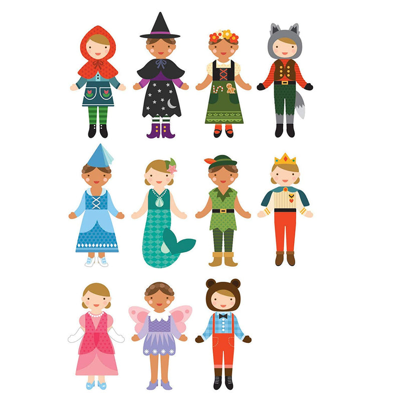 Petit Collage - Fairy Tale Friends Magnetic Dress Up