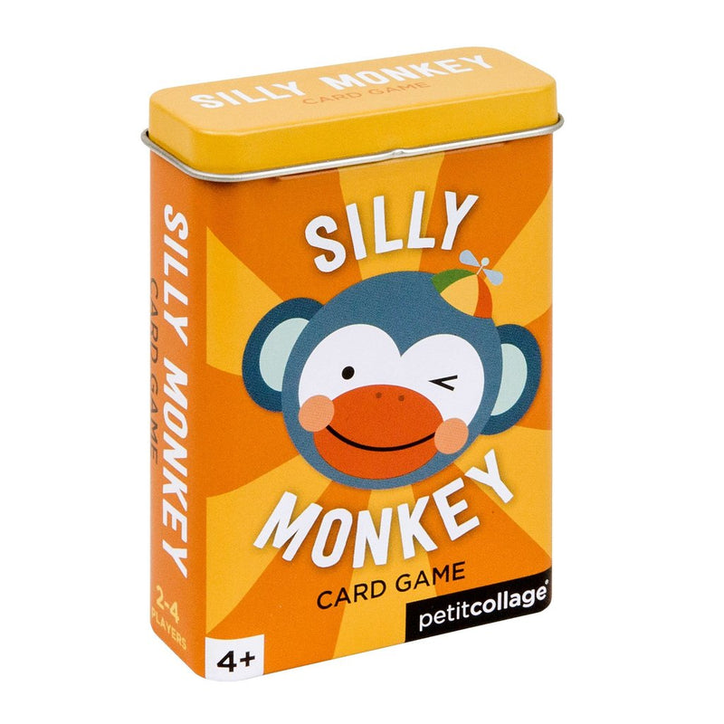 Petit Collage Card Game Silly Monkey