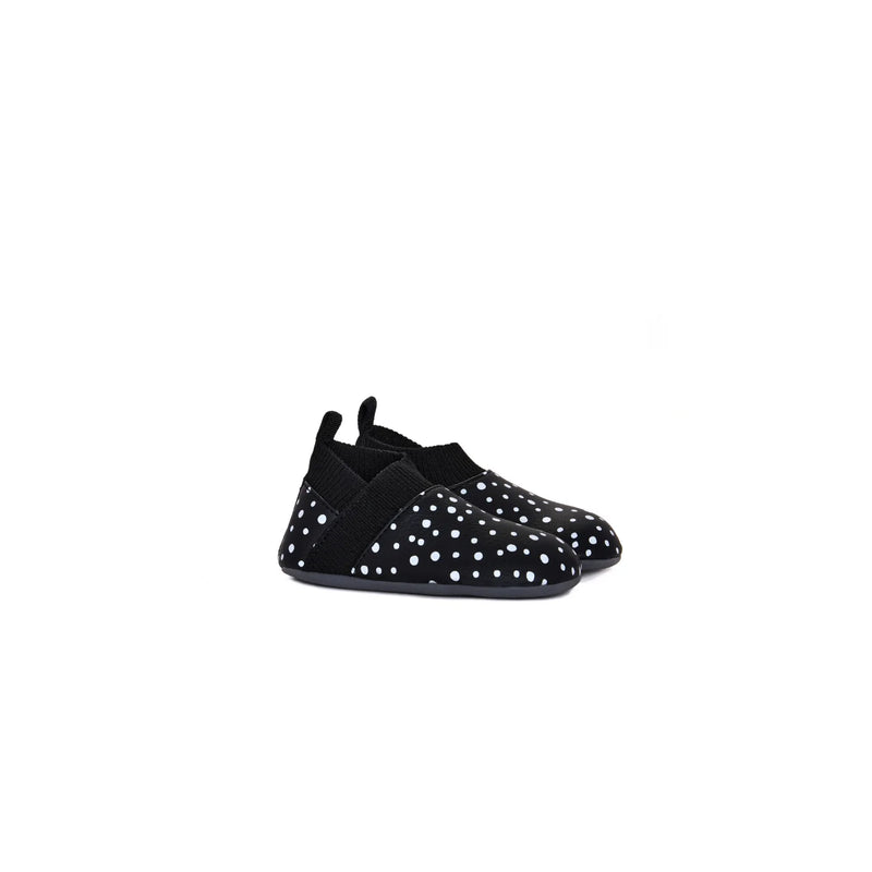 Stonz - Yale Slip on Baby Shoes - Polka Dot - FINAL SALE