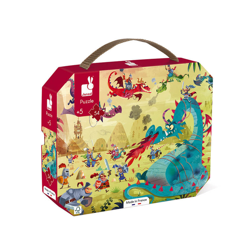 Janod - Puzzle - Dragon - 54 pc