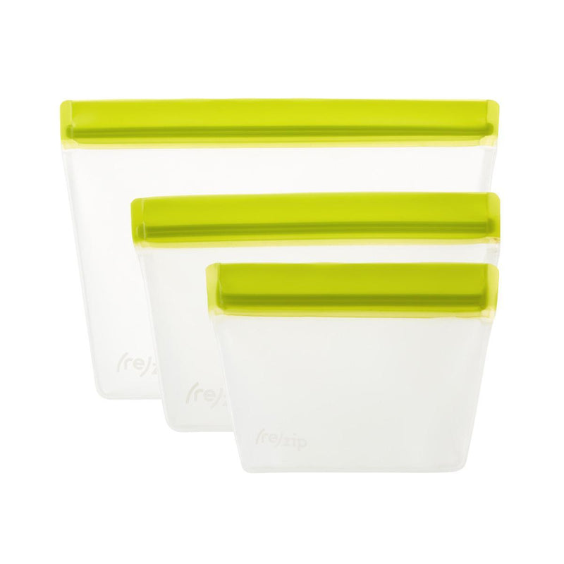 (re)zip - 3 Pack Reusable Stand Up Storage Bags