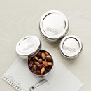 Dalcini Stainless Round Snack Trio