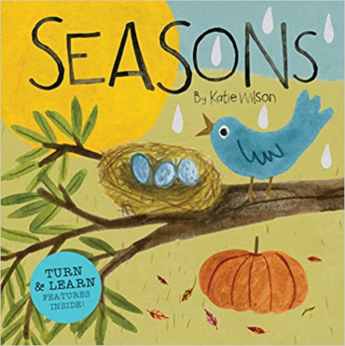 Seasons Board Book - Montessori Teaching Book