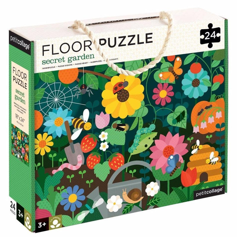 Petit Collage Floor Puzzle Secret Garden