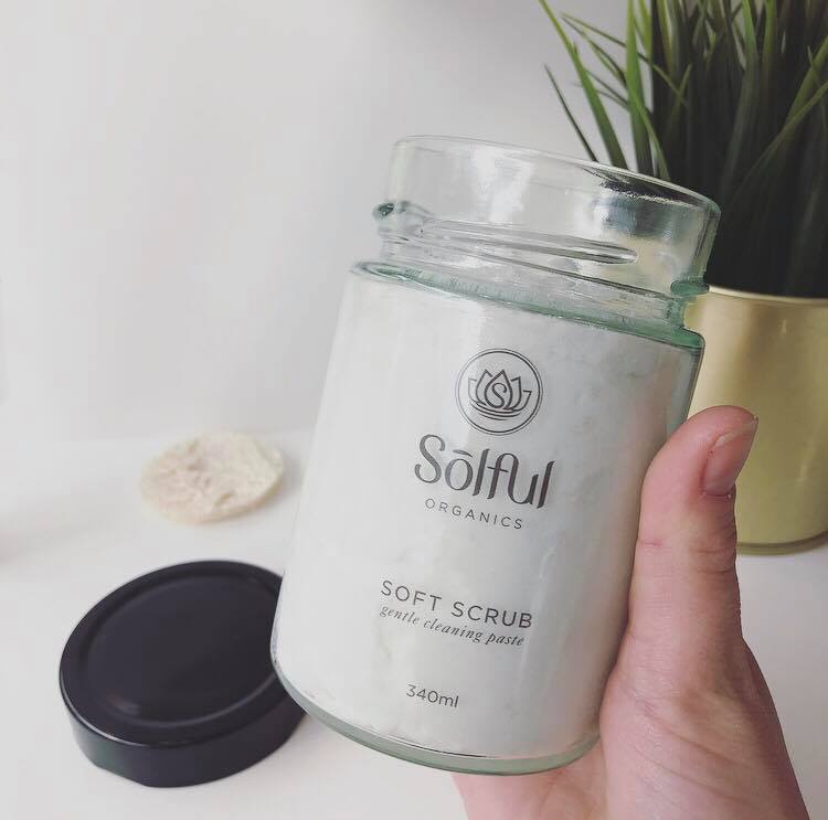 OER Solful Organics - Soft Scrub Cleaning Paste