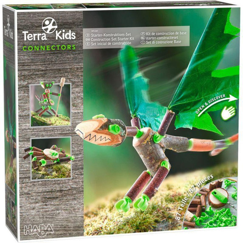 HABA - Terra Kids Connectors 87 Piece Starter Set