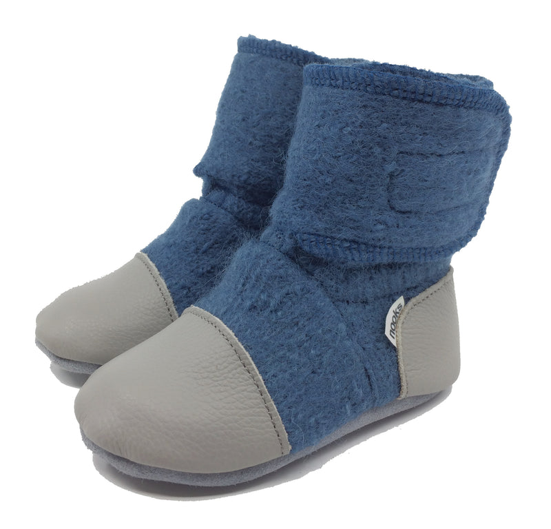 Nooks - Felted Wool Bootie - Storm