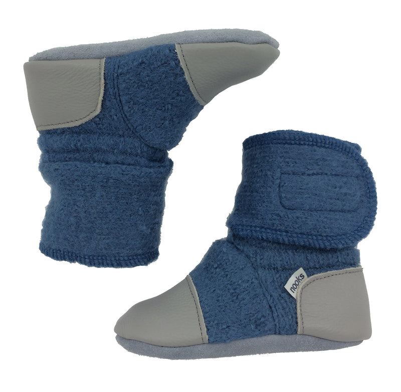 Nooks - Felted Wool Bootie - Storm