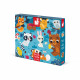Janod - Forest Animal 20 Piece Tactile Puzzle
