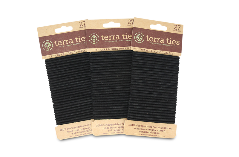 Terra Ties - Organic Cotton & Natural Rubber Hair Ties