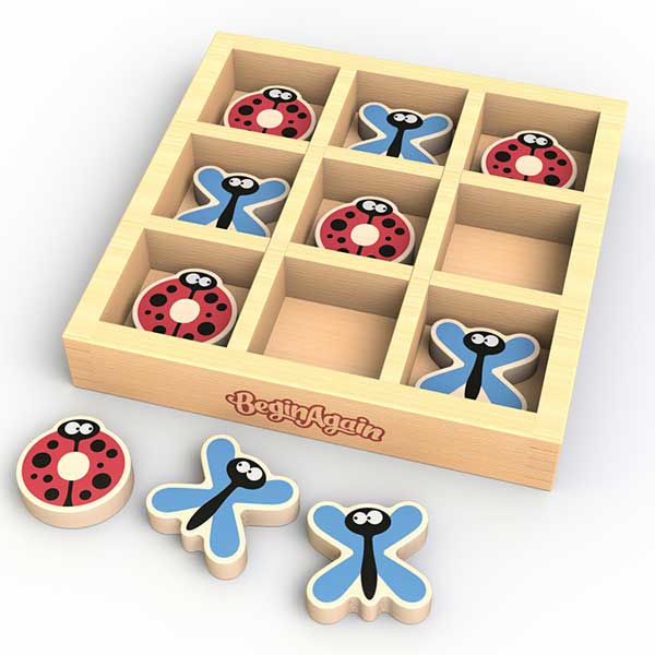 Begin Again Toys - Tic Bug Toe - Travel Game