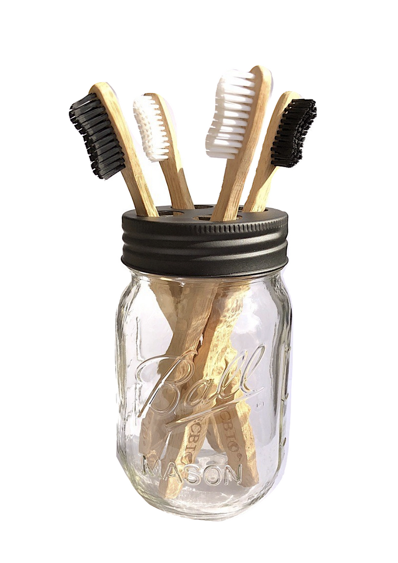 Mason Jar Tooth Brush Holder