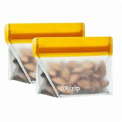 (re)zip - 1 Cup Leakproof, Reusable Storage Bags - 2 Pack